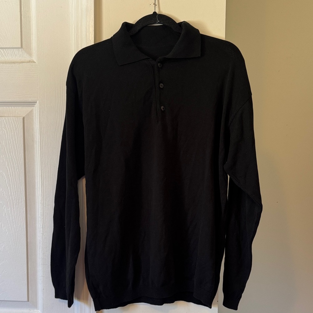 Vintage Luciano Barbera Italy cotton sweater .